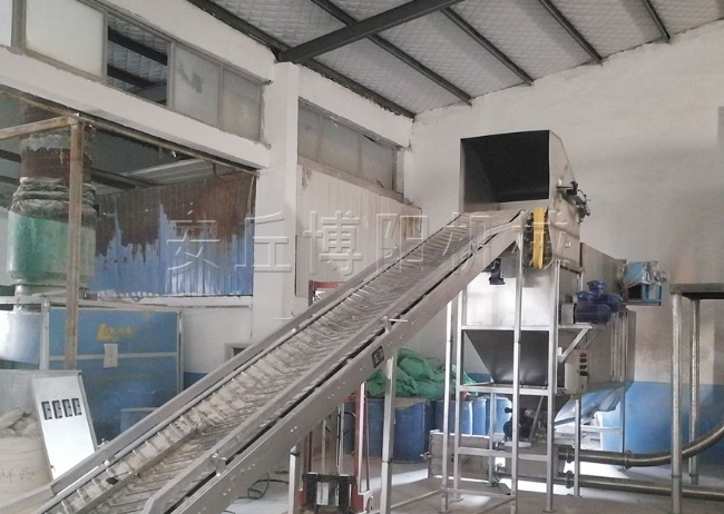 安丘博陽機(jī)械自動(dòng)拆包機(jī)、塑料顆粒自動(dòng)拆包輸送機(jī)